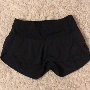 Black lululemon shorts